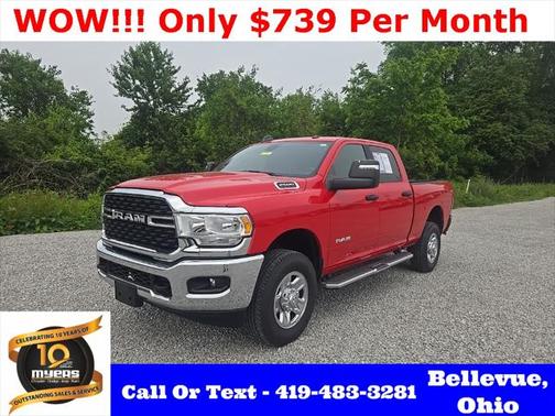 2024 RAM 2500 Big Horn Crew Cab 4x4 6'4' Box