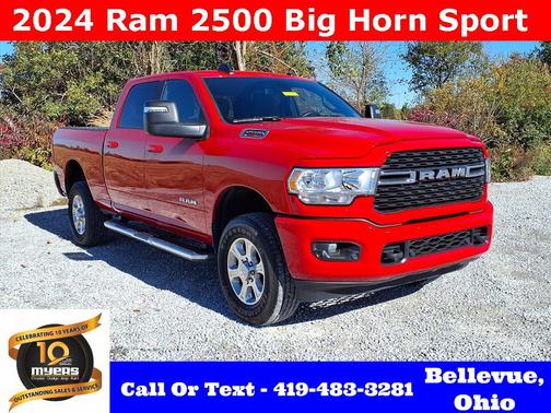 2024 RAM 2500 Big Horn Crew Cab 4x4 6'4' Box