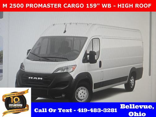2025 RAM ProMaster 2500 Tradesman