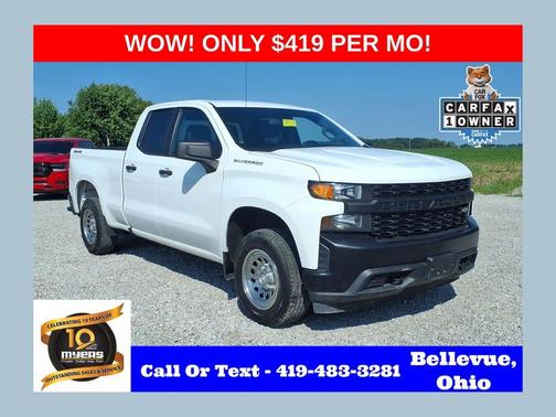 Summit White 2021 Chevrolet Silverado 1500 WT