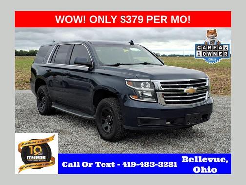 Blue Velvet Metallic 2020 Chevrolet Tahoe Police