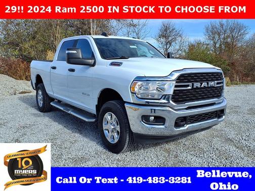2024 RAM 2500 Big Horn Crew Cab 4x4 6'4' Box