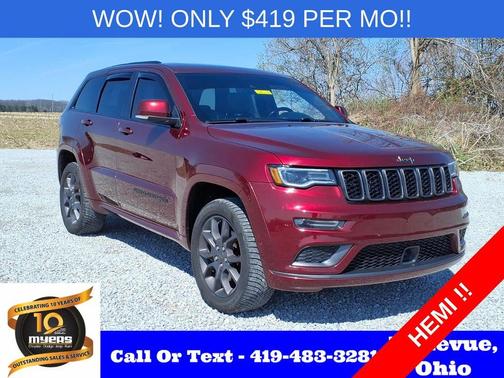 Velvet Red Pearlcoat 2020 Jeep Grand Cherokee Overland