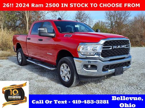 2024 RAM 2500 Big Horn Crew Cab 4x4 6'4' Box