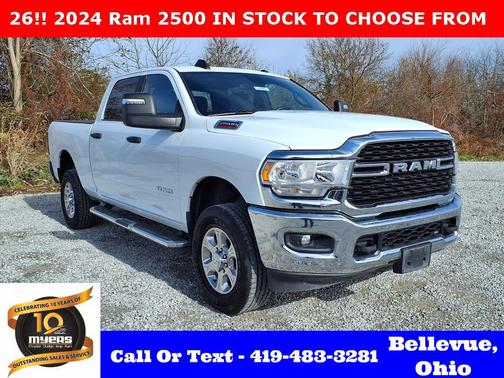 2024 RAM 2500 Big Horn Crew Cab 4x4 6'4' Box