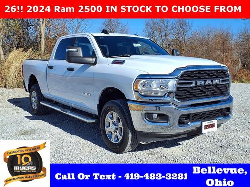 2024 RAM 2500 Big Horn Crew Cab 4x4 6'4' Box