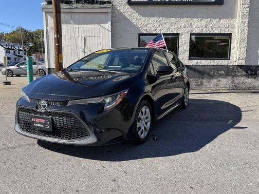 Black Sand Pearl 2021 Toyota Corolla LE