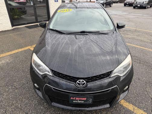 Black Sand Mica 2015 Toyota Corolla S Plus
