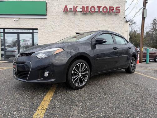 Black Sand Mica 2015 Toyota Corolla S Plus