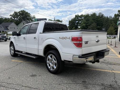 White Platinum Metallic Tri-Coat 2014 Ford F-150 Lariat