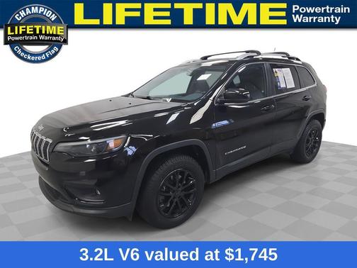 Diamond Black Crystal Pearlcoat 2019 Jeep Cherokee Latitude Plus