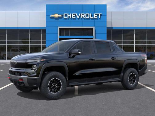 Black 2026 Chevrolet Silverado EV Trail Boss - Extended Range 4WD