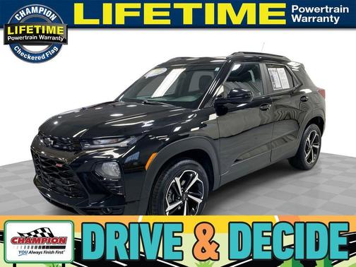 Mosaic Black Metallic 2022 Chevrolet Trailblazer RS