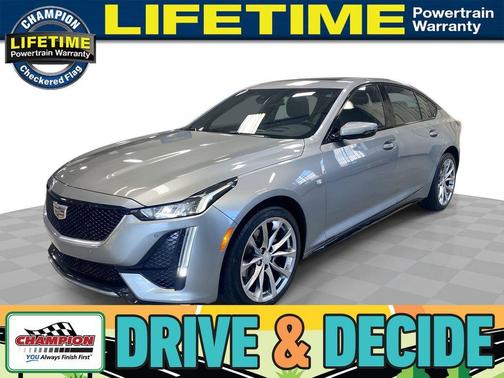 Argent Silver Metallic 2023 Cadillac CT5 Sport
