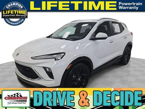 Summit White 2024 Buick Encore GX Sport Touring