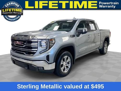 Gray 2025 GMC Sierra 1500 SLT