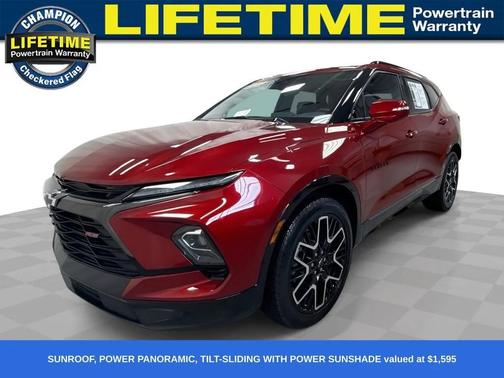 Radiant Red Tintcoat 2023 Chevrolet Blazer RS