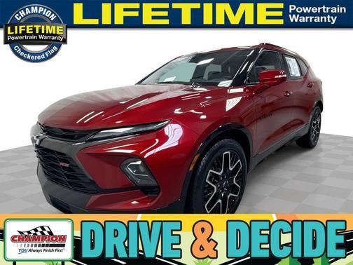 Radiant Red Tintcoat 2023 Chevrolet Blazer RS