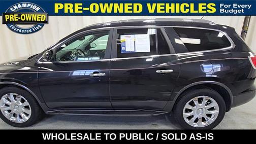 Carbon Black Metallic 2012 Buick Enclave Premium