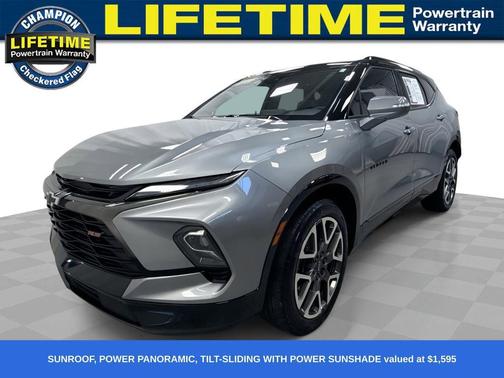 Sterling Gray Metallic 2023 Chevrolet Blazer RS