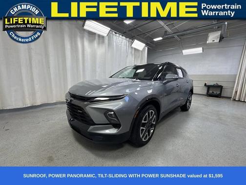 Sterling Gray Metallic 2023 Chevrolet Blazer RS