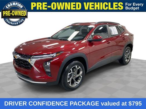 Crimson Metallic 2025 Chevrolet Trax LT