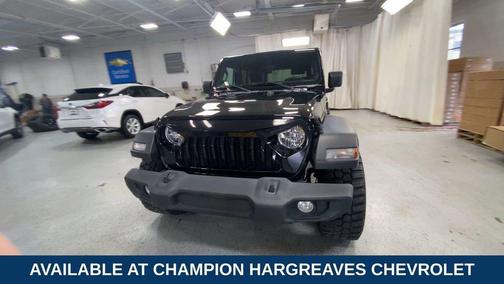 Black Clearcoat 2021 Jeep Wrangler Unlimited Sport