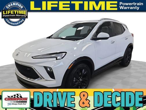 Summit White 2024 Buick Encore GX Sport Touring