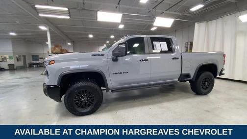Gray 2024 Chevrolet Silverado 2500 4WD Crew Cab Standard Bed ZR2