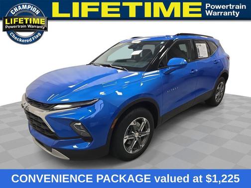 Riptide Blue Metallic 2024 Chevrolet Blazer 2LT