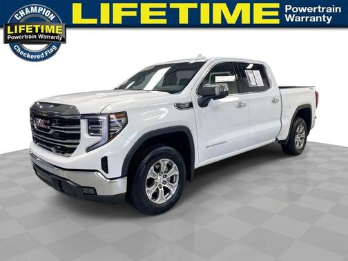 White 2025 GMC Sierra 1500 SLT