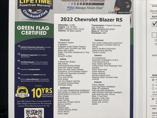 2022 Chevrolet Blazer RS