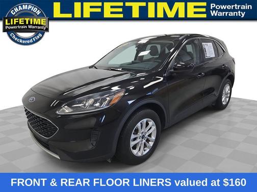 Agate Black Metallic 2020 Ford Escape SE