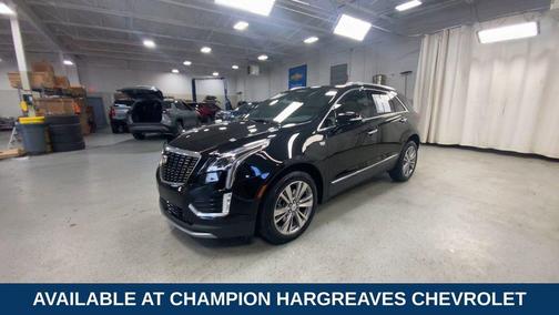 Stellar Black Metallic 2024 Cadillac XT5 Premium Luxury