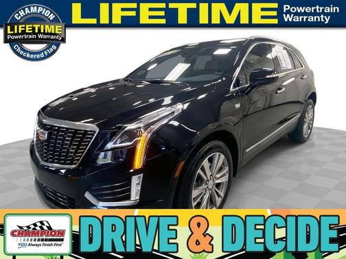 Stellar Black Metallic 2024 Cadillac XT5 Premium Luxury