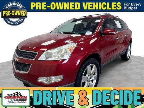 Crystal Red Tintcoat 2012 Chevrolet Traverse LT