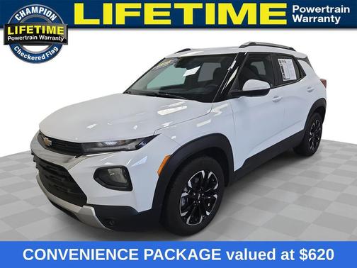 Summit White 2021 Chevrolet Trailblazer LT
