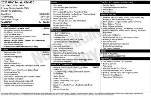 2023 GMC Terrain AWD AT4