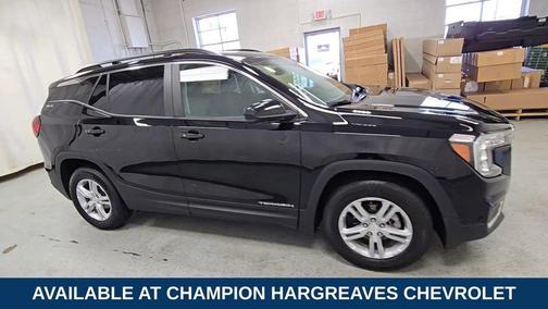 Ebony Twilight Metallic 2023 GMC Terrain SLE