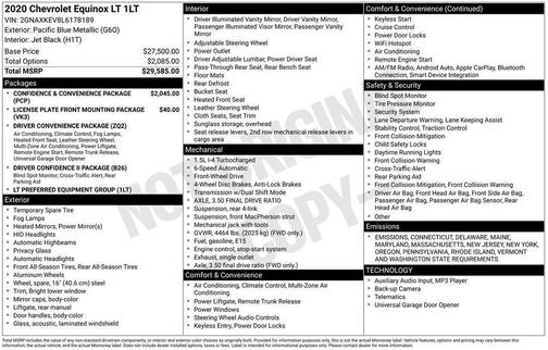 2020 Chevrolet Equinox 1LT
