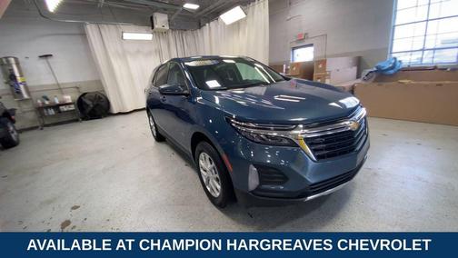 Lakeshore Blue Metallic 2024 Chevrolet Equinox 1LT