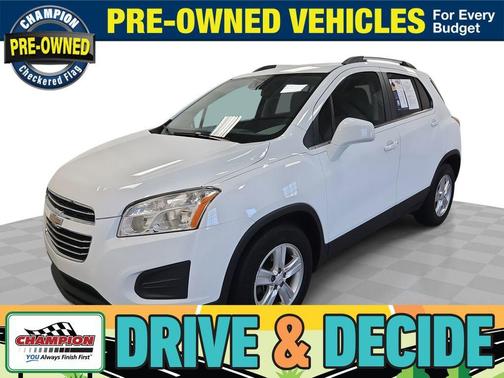 Summit White 2016 Chevrolet Trax LT