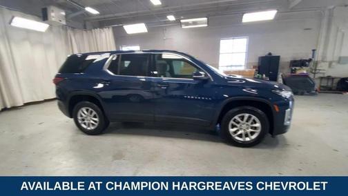 Northsky Blue Metallic 2023 Chevrolet Traverse LS