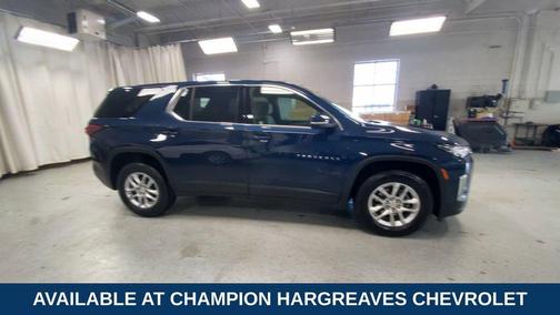 Northsky Blue Metallic 2023 Chevrolet Traverse LS