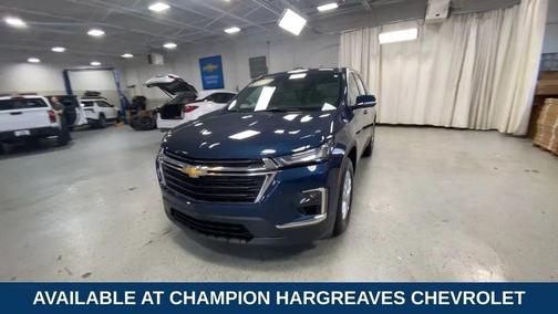 Northsky Blue Metallic 2023 Chevrolet Traverse LS
