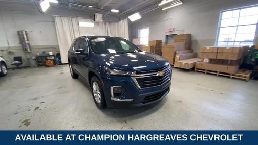 Northsky Blue Metallic 2023 Chevrolet Traverse LS