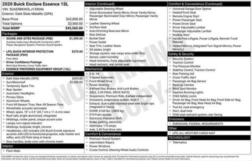 2020 Buick Enclave FWD Essence
