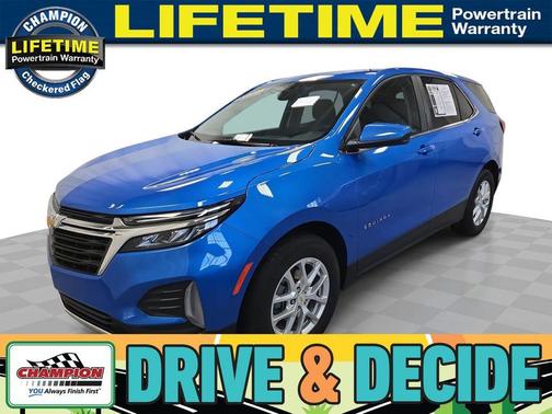 Riptide Blue Metallic 2024 Chevrolet Equinox 1LT