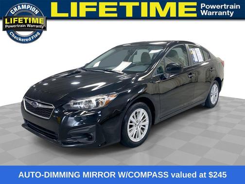 Crystal Black Silica 2018 Subaru Impreza 2.0i Premium