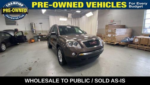 Medium Brown Metallic 2009 GMC Acadia SLE-1